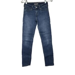 Levi's 711 Skinny Denim Blue Jeans 25x30